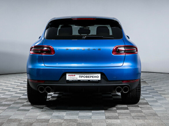 2017 Porsche Macan S I, синий - вид 28