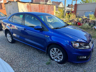 2020 Volkswagen Polo V Рестайлинг, синий, 1610000 рублей, вид 1