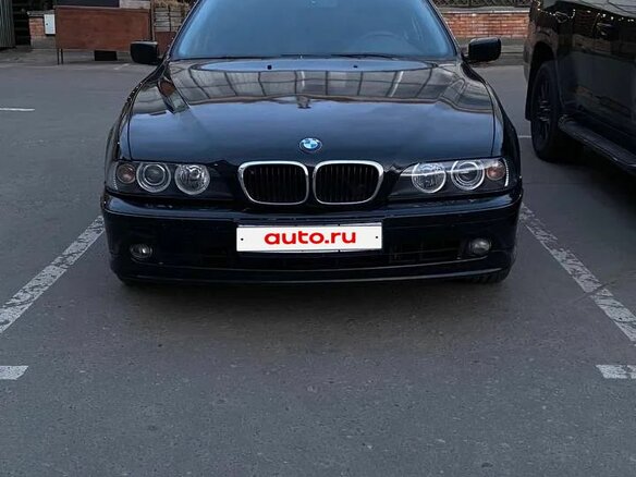 2000 BMW 5 серии 520i IV (E39), чёрный, 850000 рублей