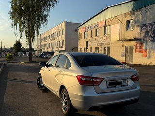 2022 Lada (ВАЗ) Vesta I, серебристый, 1050000 рублей, вид 4