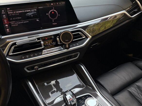 2020 BMW X6 M50d III (G06), серый, 7700000 рублей - вид 10