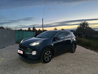 2019 Kia Sportage IV Рестайлинг, синий, 2350000 рублей, вид 2
