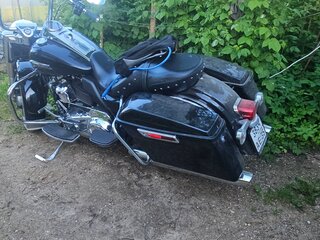 2017 Harley-Davidson Road King, чёрный, 1080000 рублей, вид 2