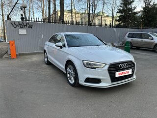 2018 Audi A3 III (8V) Рестайлинг, белый, 1350000 рублей, вид 3