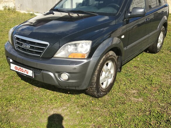 2007 Kia Sorento I Рестайлинг, чёрный, 680000 рублей