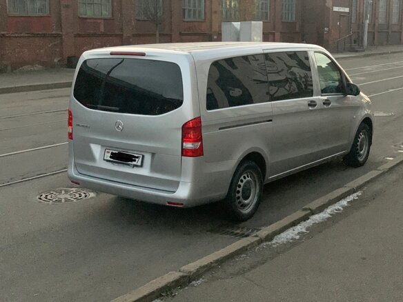2015 Mercedes-Benz Vito 121 L3 III (W447), серебристый - вид 4