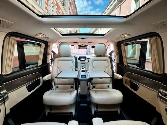 2019 Mercedes-Benz V-Класс 250 d длинный III (W447) Рестайлинг, чёрный - вид 18