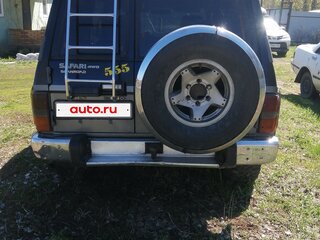 1990 Nissan Safari IV (Y60), чёрный, 900000 рублей, вид 3