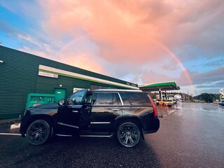 2016 Cadillac Escalade IV, чёрный, 2850000 рублей, вид 3