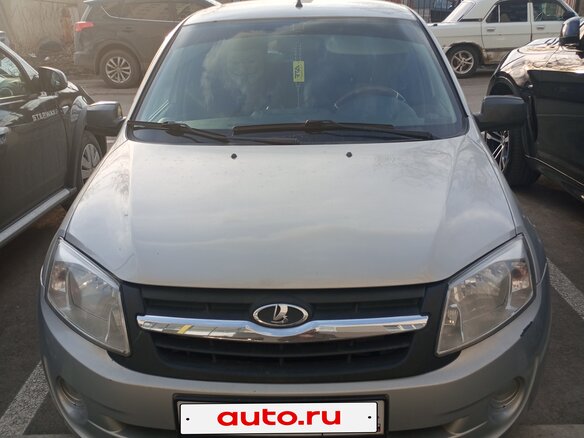2014 Lada (ВАЗ) Granta I, серебристый, 480000 рублей