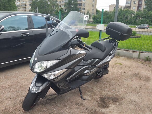 2008 Yamaha TMAX, чёрный, 550000 рублей - вид 13