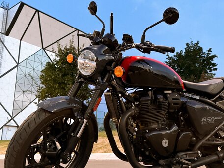 2024 Royal Enfield Shotgun, серый, 600000 рублей, вид 3