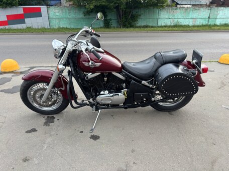 1997 Kawasaki VN800 Vulcan, красный, 330000 рублей, вид 4
