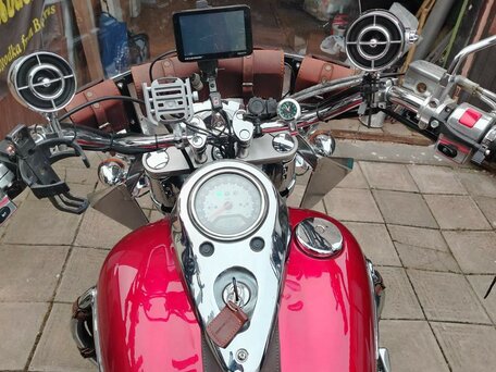 2007 Kawasaki VN2000 Vulcan, красный, 550000 рублей, вид 3