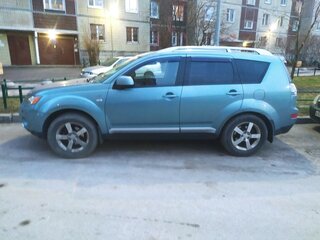 2006 Mitsubishi Outlander II, зелёный, 850000 рублей, вид 4