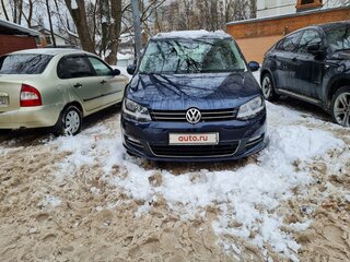 2011 Volkswagen Sharan II, синий, 1400000 рублей, вид 2