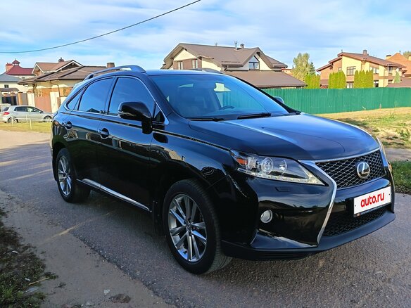 2010 Lexus RX 270 III, чёрный, 2300000 рублей