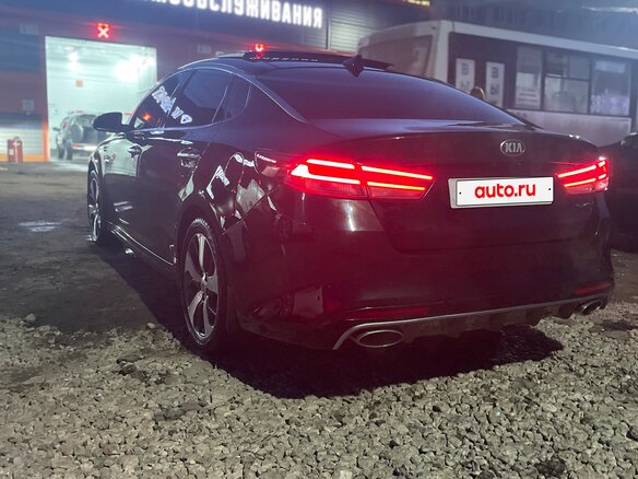 2017 Kia Optima IV, синий, 2150000 рублей - вид 3