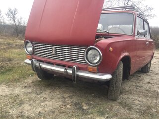 1978 Lada (ВАЗ) 2101, красный, 100000 рублей, вид 4