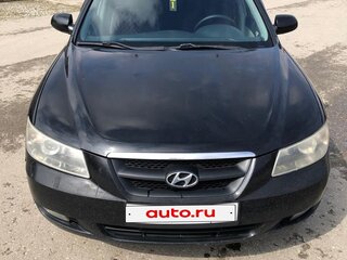 2005 Hyundai Sonata V (NF), чёрный, 500000 рублей, вид 1