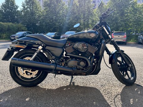 2016 Harley-Davidson Street 750, чёрный, 570000 рублей, вид 4