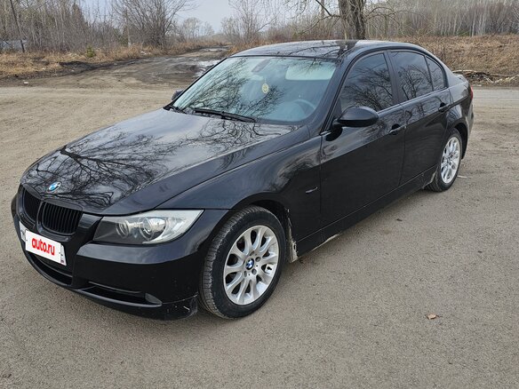 2007 BMW 3 серии 320i V (E90/E91/E92/E93), чёрный, 970000 рублей - вид 19