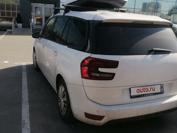 2018 Citroen C4 Picasso Grand II Рестайлинг, белый, 1430000 рублей - вид 2
