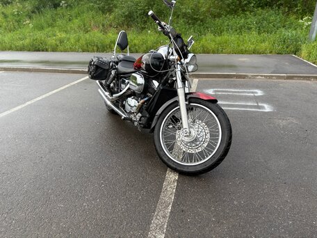 2002 Honda VT 750, чёрный, 444000 рублей, вид 2