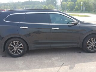 2018 Hyundai Santa Fe Grand III Рестайлинг, чёрный, 3200000 рублей, вид 4