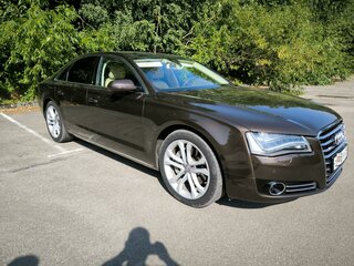 2011 Audi A8 III (D4), коричневый, 2300000 рублей, вид 3