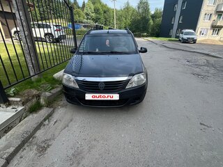 2009 Renault Logan I, серый, 350000 рублей, вид 1