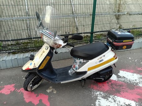 1989 Honda Tact, белый, 44444 рублей, вид 1