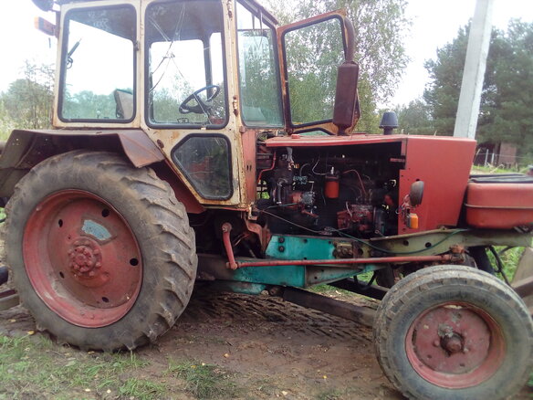 1990 ЭО 2621В-3, красный - вид 1