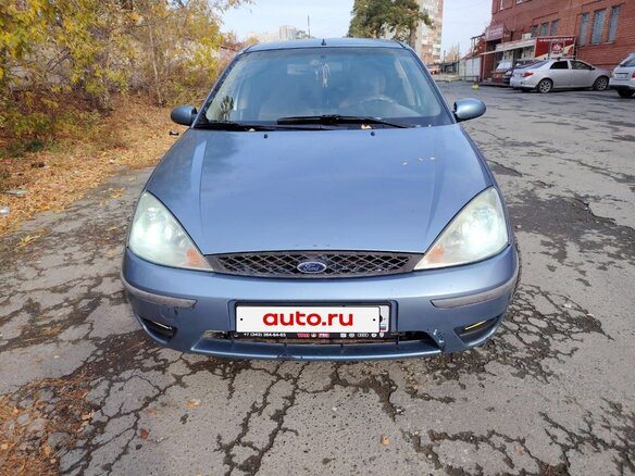 2004 Ford Focus I Рестайлинг, голубой, 320000 рублей - вид 1