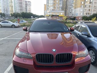 2009 BMW X6 35i 6-speed I (E71), красный, 1640000 рублей, вид 1