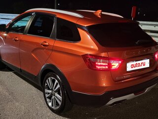 2019 Lada (ВАЗ) Vesta SW Cross I, оранжевый, 1090000 рублей, вид 5