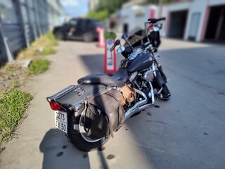 2009 Harley-Davidson Fat Bob, чёрный, 800000 рублей, вид 1