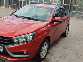 2018 Lada (ВАЗ) Vesta SW I, красный, 1100000 рублей, вид 1