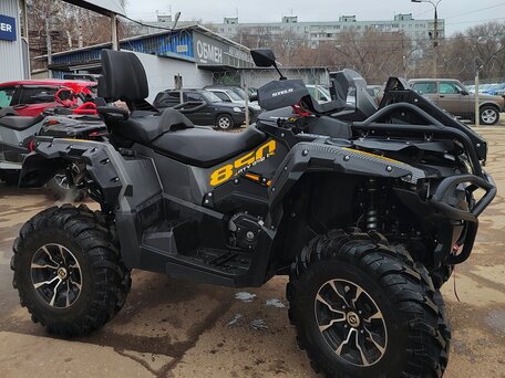 2025 Stels ATV-850 Guepard Trophy, серый, 950000 рублей, вид 2
