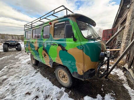 1998 УАЗ 2206, зелёный, 340000 рублей, вид 1