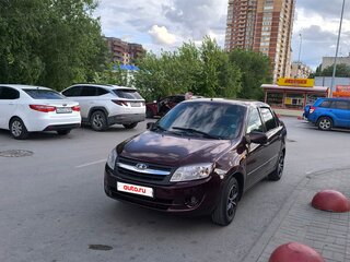 2012 Lada (ВАЗ) Granta I, пурпурный, 450000 рублей, вид 1