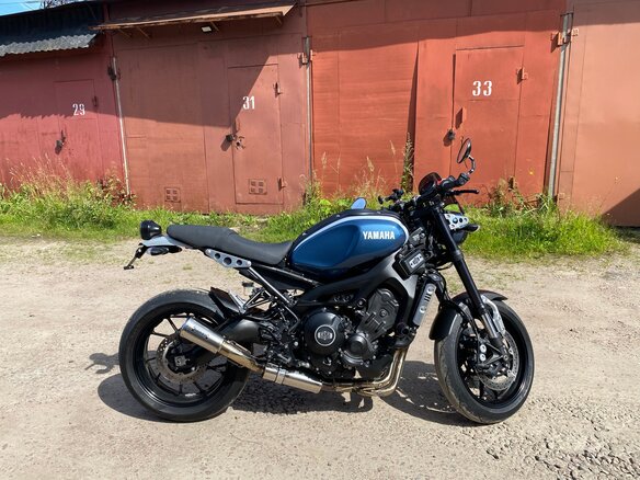 2016 Yamaha XSR900, синий, 799000 рублей - вид 1