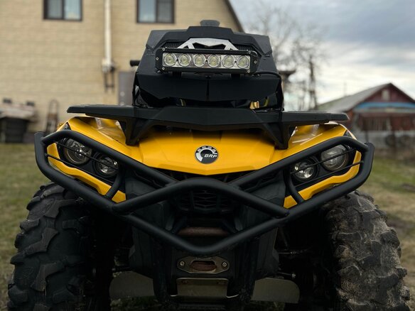 2013 BRP Can-Am Outlander 500, жёлтый, 790000 рублей