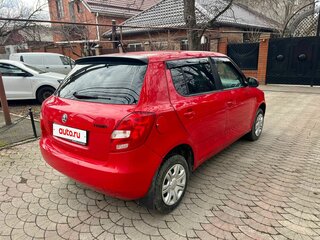 2014 Skoda Fabia II Рестайлинг, красный, 499000 рублей, вид 4