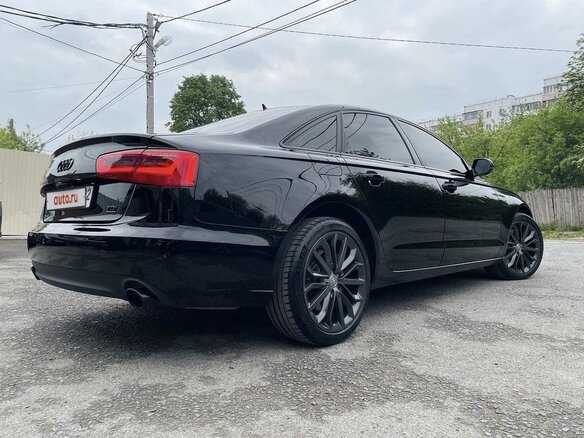 2011 Audi A6 IV (C7), чёрный, 2200000 рублей - вид 13