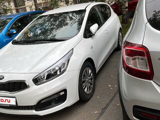 2015 Kia Ceed II Рестайлинг, белый, 1180000 рублей, вид 1