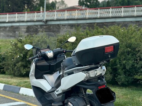 2019 BMW C 400 GT, белый, 550000 рублей, вид 4