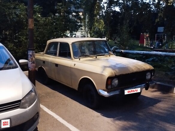 1976 Москвич 412 ИЭ, жёлтый, 38000 рублей - вид 4