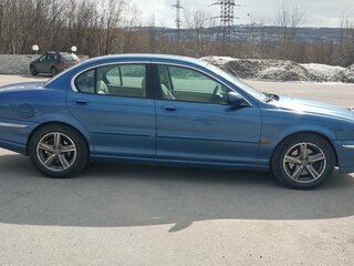 2002 Jaguar X-Type I, синий, 430000 рублей, вид 3