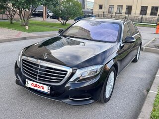 2013 Mercedes-Benz S-Класс 500 VI (W222, C217), чёрный, 3190000 рублей, вид 1